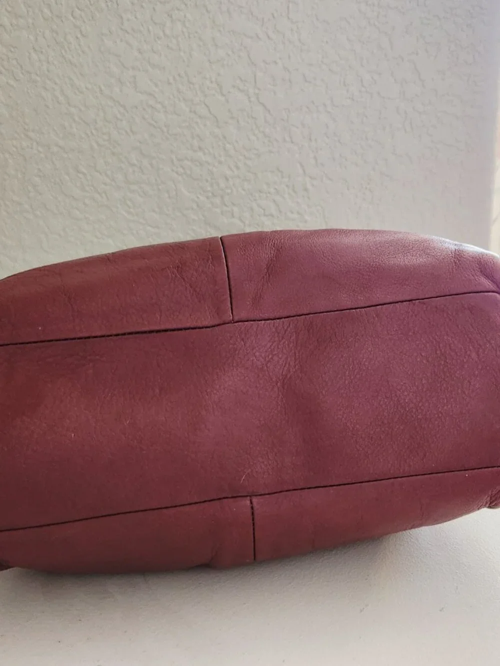 Coach Phoebe Mauve/Purple Leather Shoulder Bag Purse - Picture 6 of 14